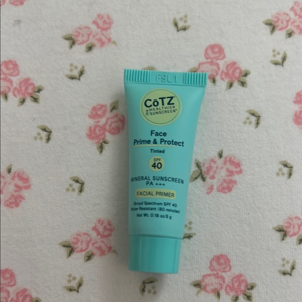 CoTZ Face Prime & Protect SPF 40 Sunscreen